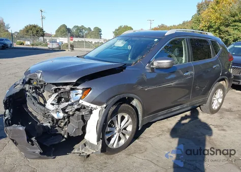2018 Nissan Rogue S из США, поврежденный, VIN 5N1AT2MV6JC840292